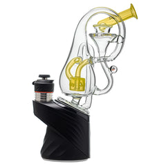 US COLOR Glass Puffco Peak Attachment Recycler with Encased Opal