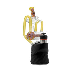 Wigwag Glass Puffco Peak Attachment Glass Recycler with Encased Opal