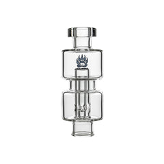 Calibear Ghost2 Double-Chamber Percolator Glass Attachment – High Airflow Upgrade for eRigs