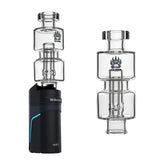 Calibear Ghost2 Double-Chamber Percolator Glass Attachment – High Airflow Upgrade for eRigs