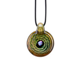 FLOWER INSPIRED GLASS PENDANT NECKLACE Calibear