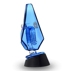 FULLY COLORED FANCY HEXAGON GUMMY PERC GLASS ATTACHMENT ENCASED WITH OPAL FOR FOCUS V CARTA ERIG