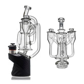 Dual Chamber Recycler Glass Attachment for Puffco Peak OG & Pro