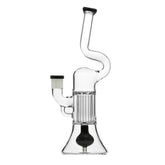 NATTY PILLAR BONG W/ GILDED PERC Water Pipe Calibear