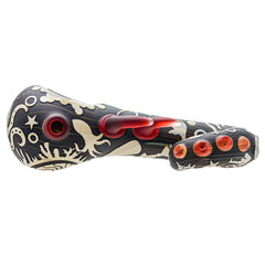 Deep Sandblasted Creative Octopus foot design hand pipe