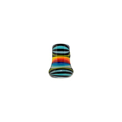 COLORFUL STARBURST AXE GLASS PIPE