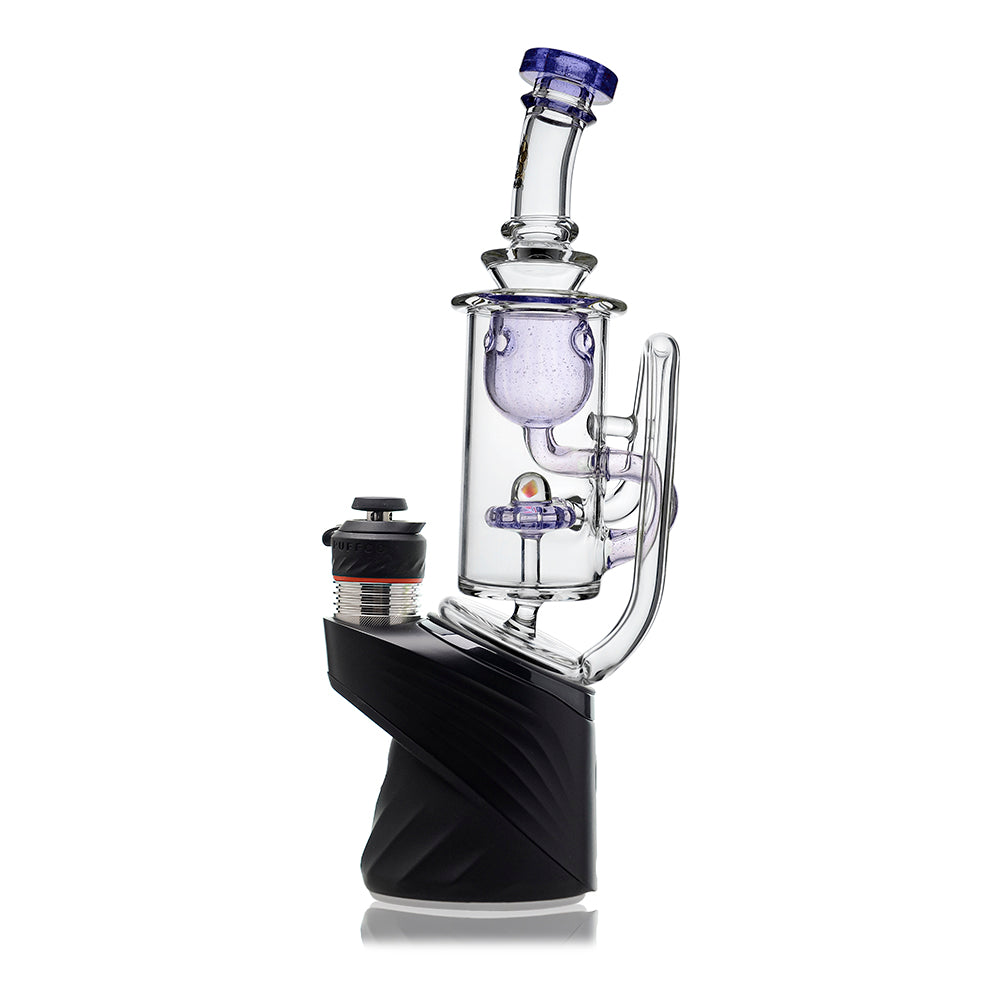 Klein Recycler Glass Attachment with Opal for Puffco Peak OG & Pro | Calibear