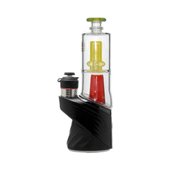 US color Glass Puffco Peak Attachment with Encased Opal