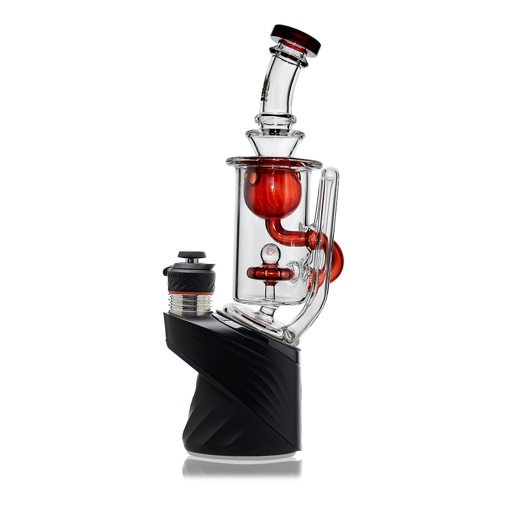Klein Recycler Glass Attachment with Opal for Puffco Peak OG & Pro | Calibear