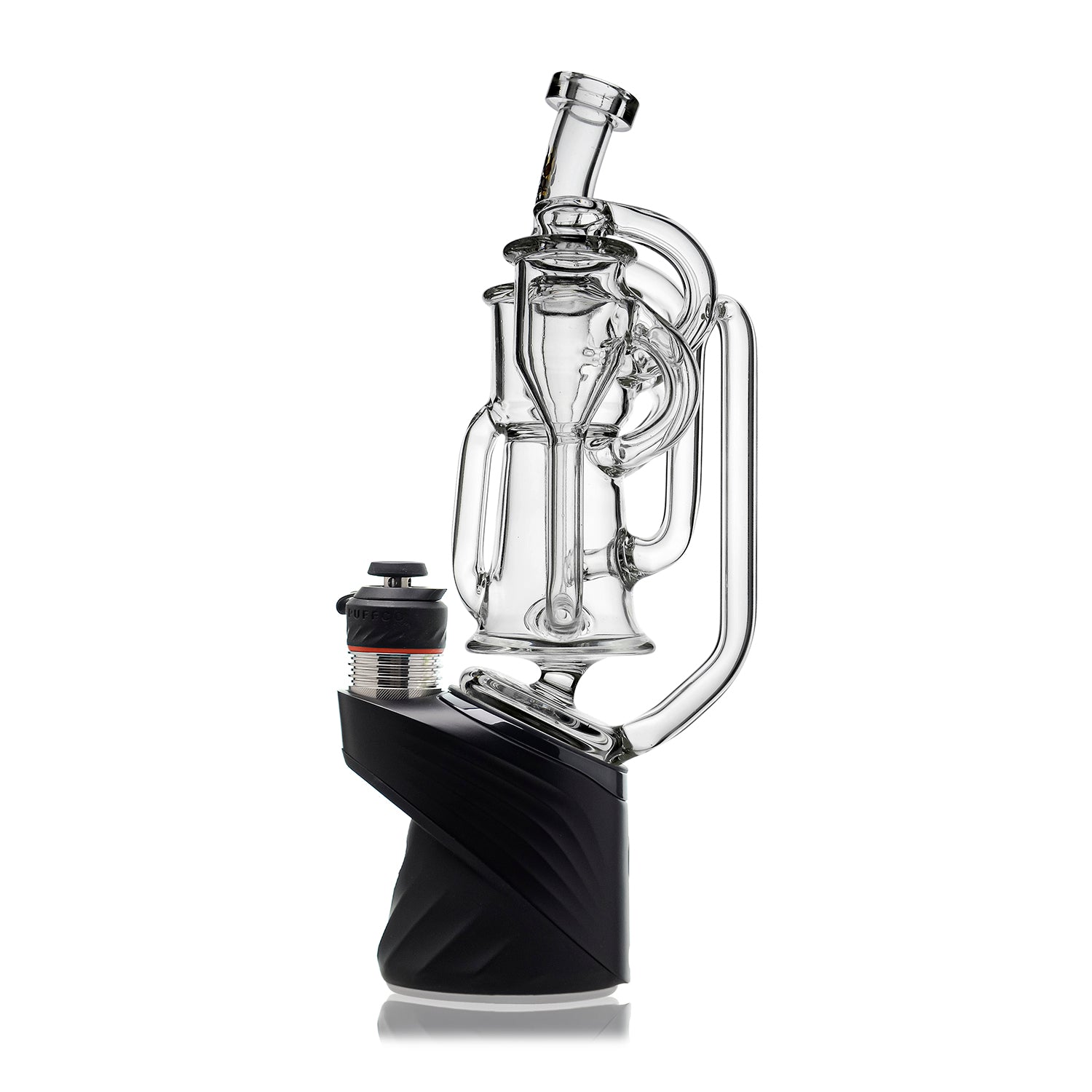 Dual Chamber Recycler Glass Attachment for Puffco Peak OG & Pro