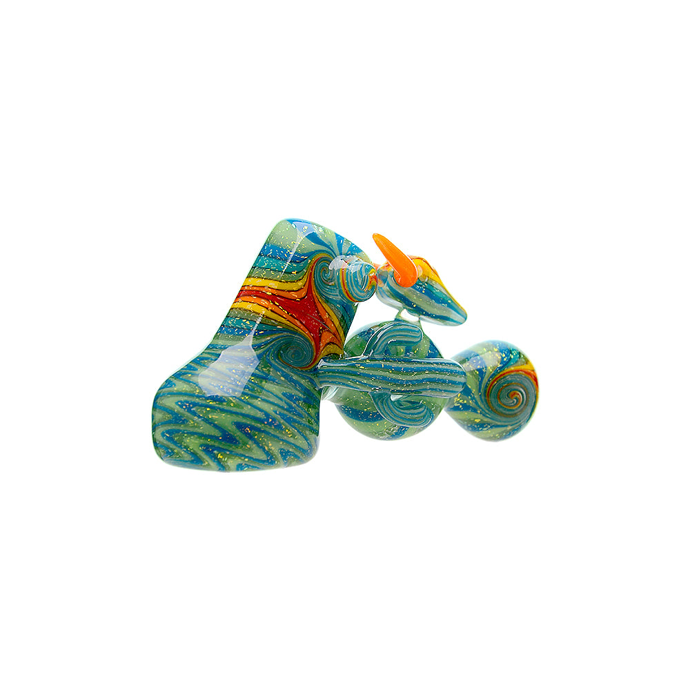Calibear Heady Cactus Hand pipes with Ox Skull