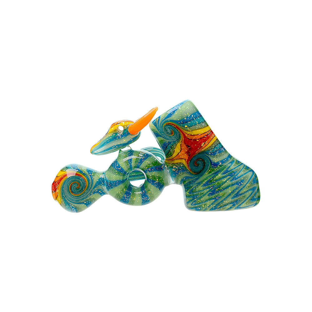 Calibear Heady Cactus Hand pipes with Ox Skull