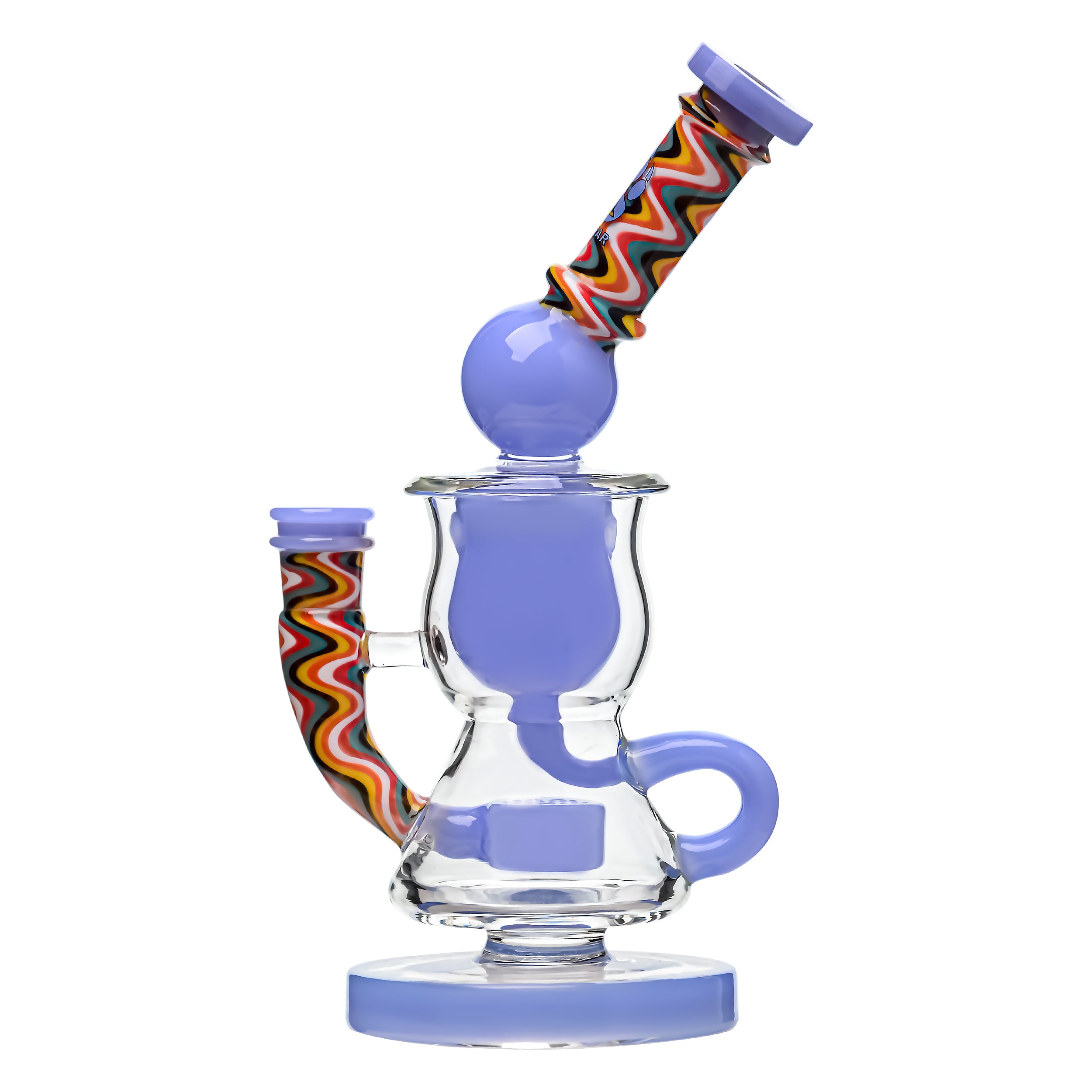 HEADY WIGWAG KLEIN RECYCLER WITH ENCASED OPAL in Stock | CALIFORNIA WAREHOUSE