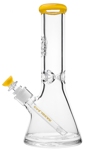 9mm thickness Beaker with Embossed Calibear Logo in Stock | CALIFORNIA WAREHOUSE