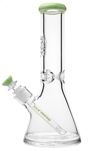 9mm thickness Beaker with Embossed Calibear Logo in Stock | CALIFORNIA WAREHOUSE