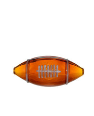 HANDMADE GLASS FISHBONE SPOON PIPE | CALIFORNIA WAREHOUSE