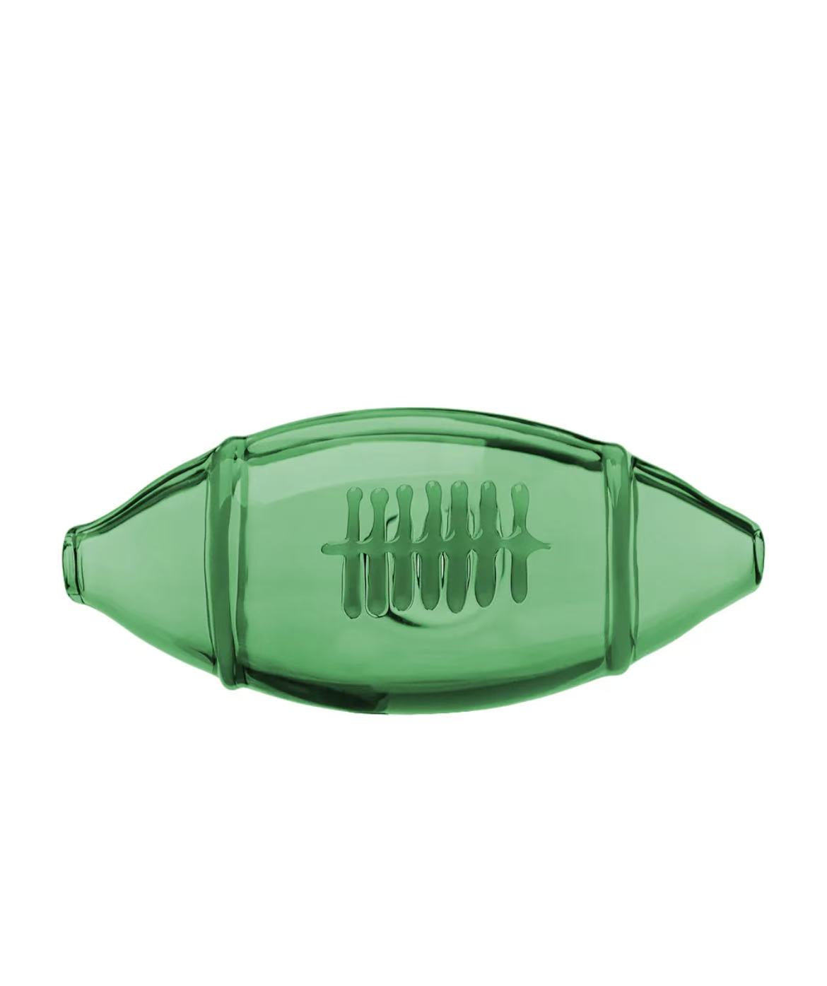 HANDMADE GLASS FISHBONE SPOON PIPE | CALIFORNIA WAREHOUSE