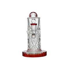 (SOLD BY CARTON) CALIBEAR US color thick glass wall perc dab rig with encased opal