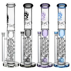 Calibear Premium Flower Straight Fab Torus Tube Incycler with Triseed Perc