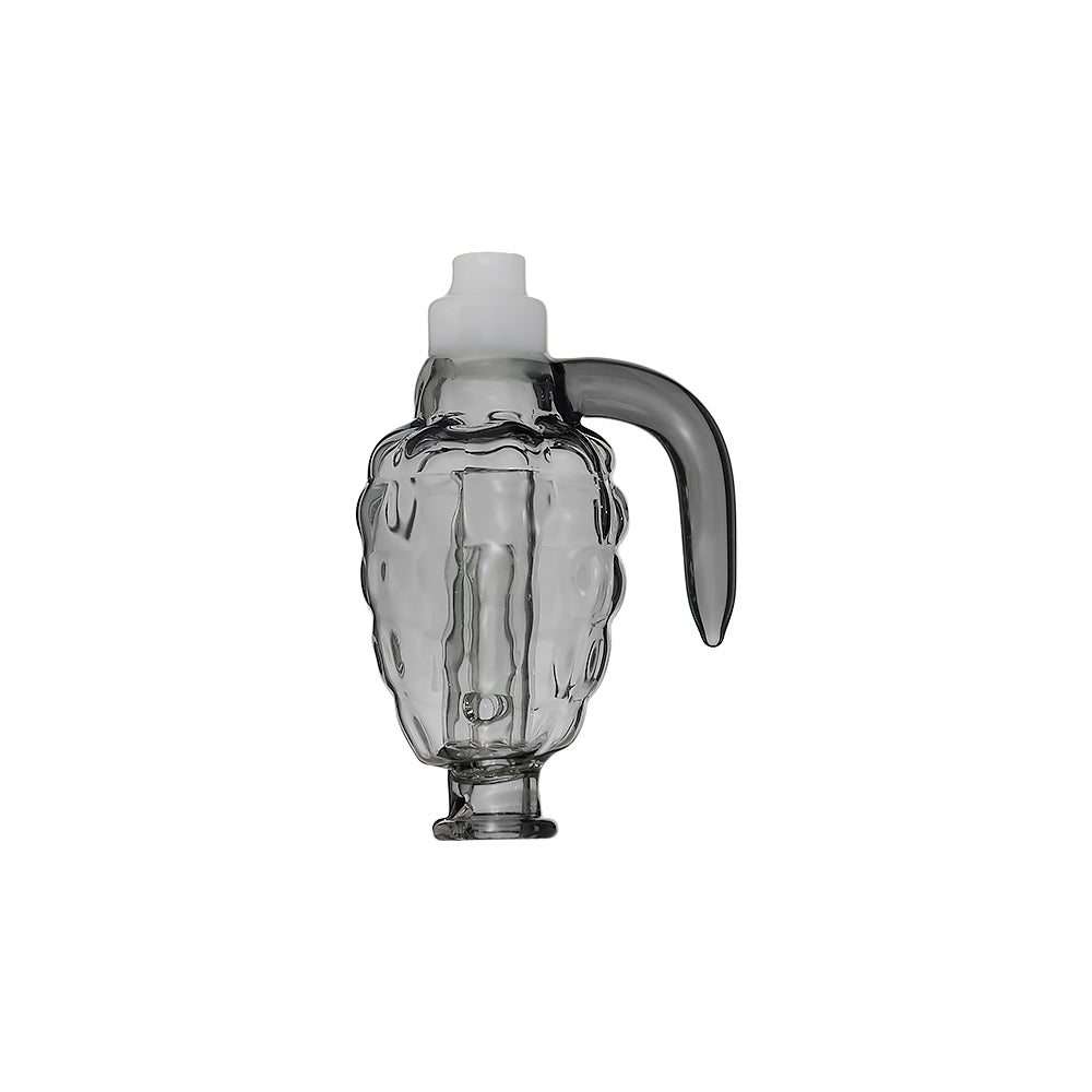 Wholesale Glass Smoking Attachment Customized Grenade shaped Glass Pivot Glass