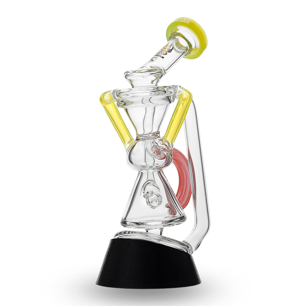 GLASS PUFFCO PEAK US COLORED RECYCLER PUFFCO TOP ATTACHMENT