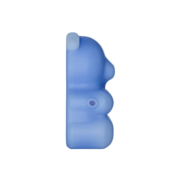 GB Sandblasted Bear Design hand pipe  | California Warehouse