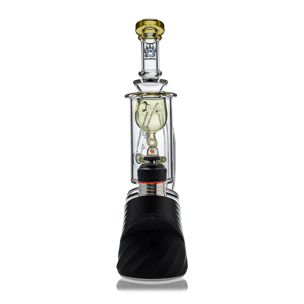 Klein Recycler Glass Attachment with Opal for Puffco Peak OG & Pro | Calibear