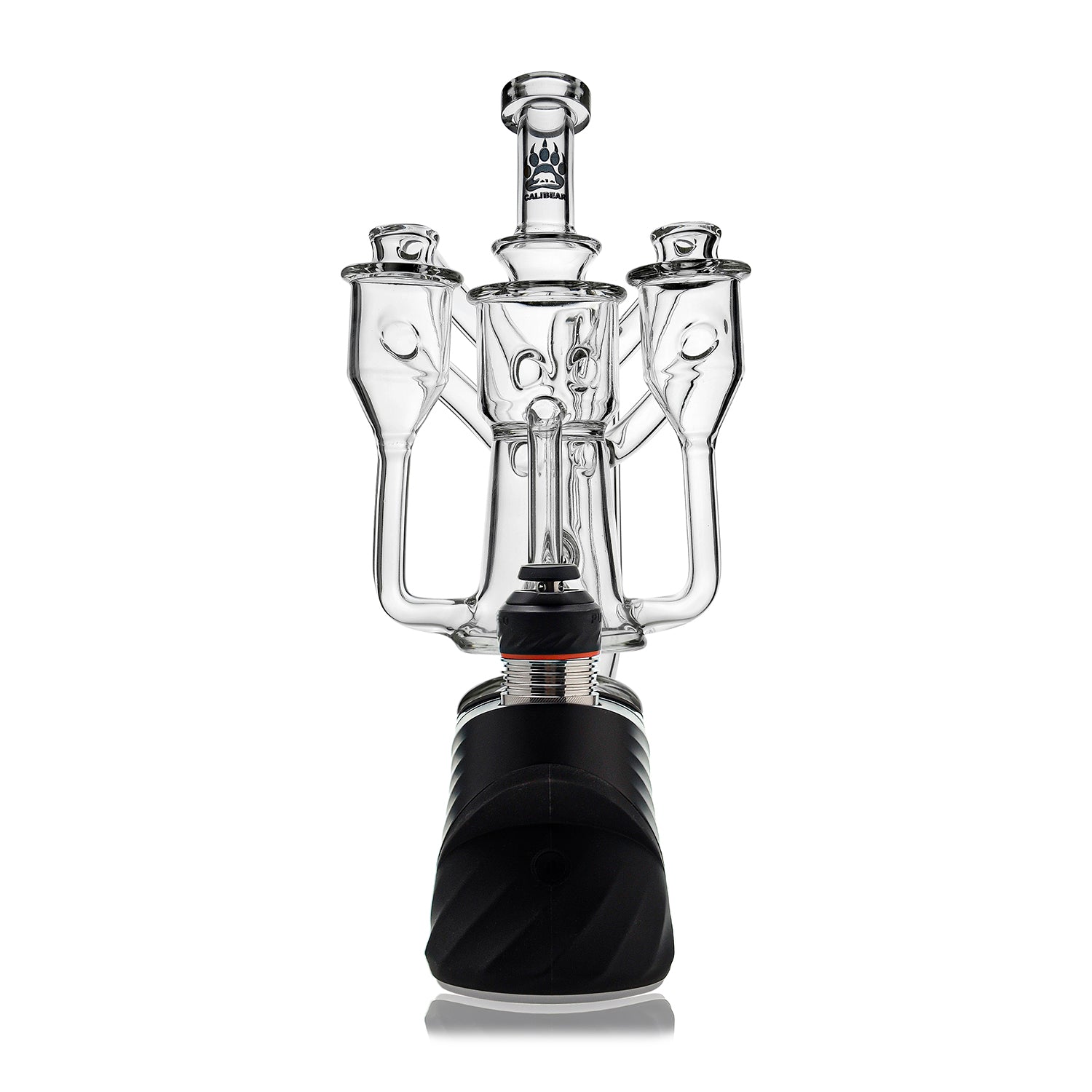 Dual Chamber Recycler Glass Attachment for Puffco Peak OG & Pro