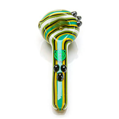 Tri Dot Wag Spoon Dry Hand Pipes | CALIFORNIA WAREHOUSE