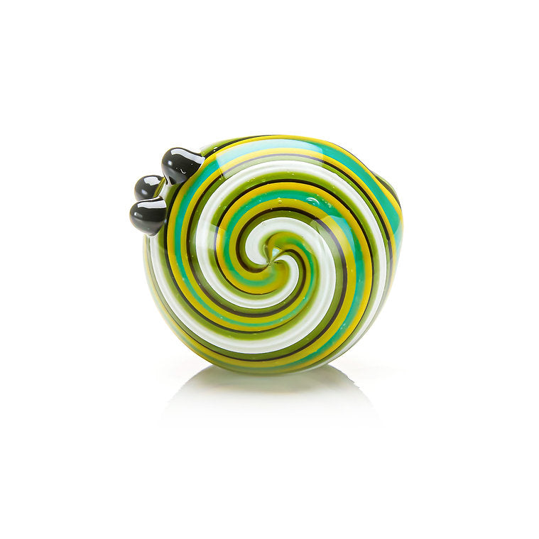 Tri Dot Wag Spoon Dry Hand Pipes | CALIFORNIA WAREHOUSE