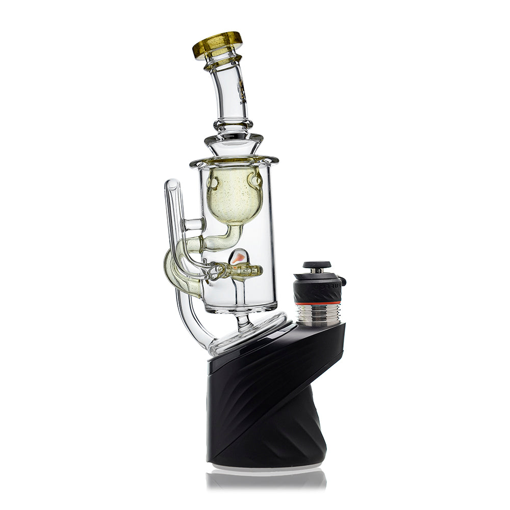 Klein Recycler Glass Attachment with Opal for Puffco Peak OG & Pro | Calibear