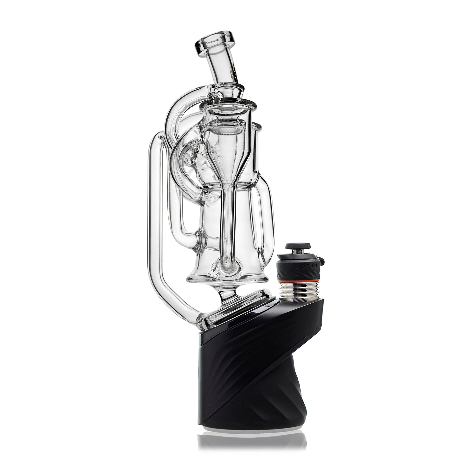 Dual Chamber Recycler Glass Attachment for Puffco Peak OG & Pro