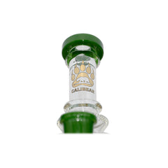 (SOLD BY CARTON) CALIBEAR US color Slitted Perc dab rig recycler with encased opal