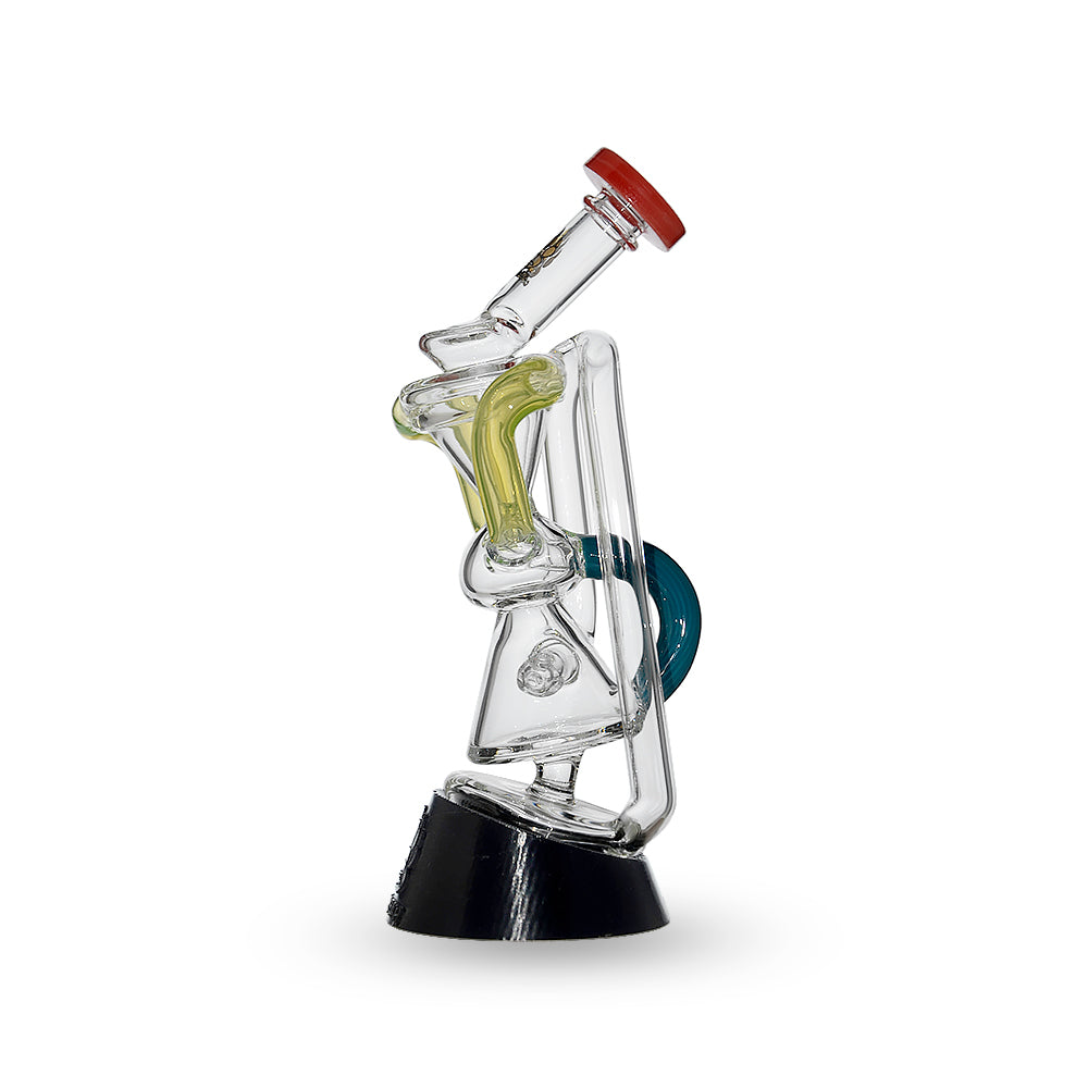 GLASS PUFFCO PEAK US COLORED RECYCLER PUFFCO TOP ATTACHMENT