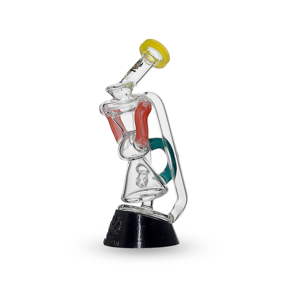GLASS PUFFCO PEAK US COLORED RECYCLER PUFFCO TOP ATTACHMENT