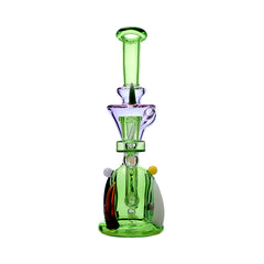 Calibear Monster Alien 8" Incycler Dab Rig with Encased Opal (Sold by Carton)