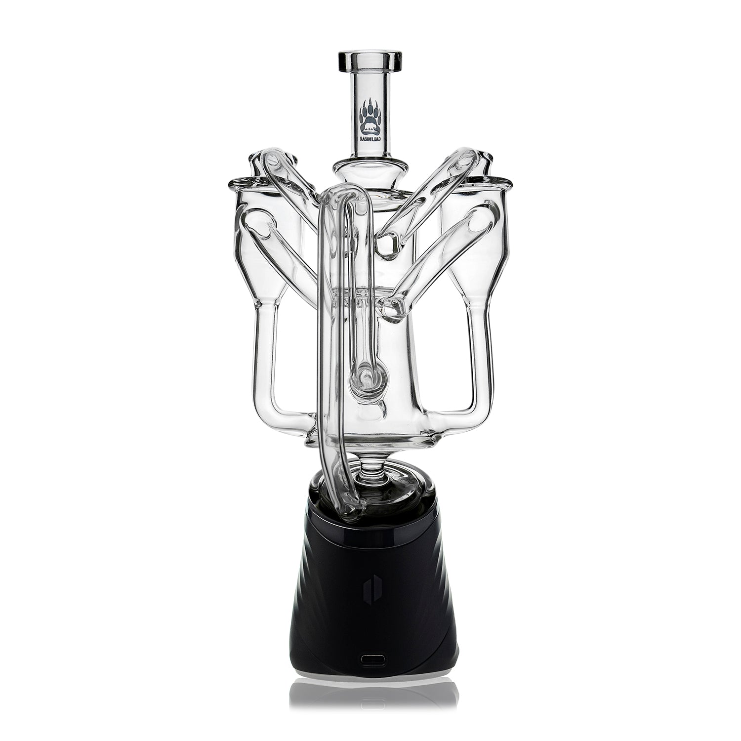 Dual Chamber Recycler Glass Attachment for Puffco Peak OG & Pro