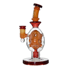 US Colored Glass Fab Egg Dab Rigs With opal