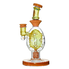 US Colored Glass Fab Egg Dab Rigs With opal