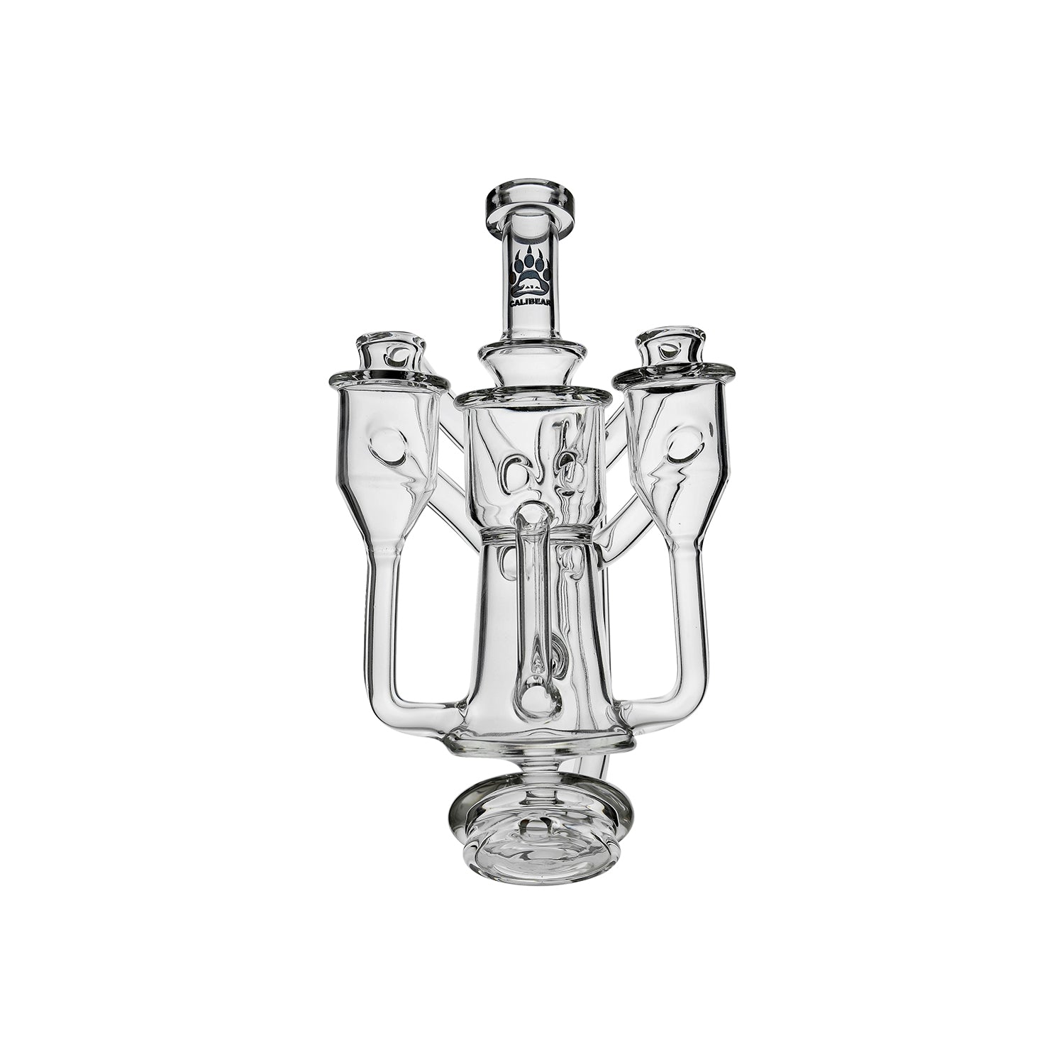 Dual Chamber Recycler Glass Attachment for Puffco Peak OG & Pro