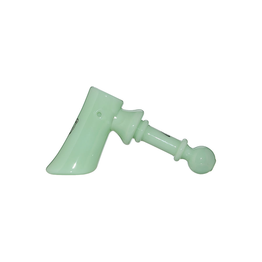 AXE - SHAPED GLASS PIPE