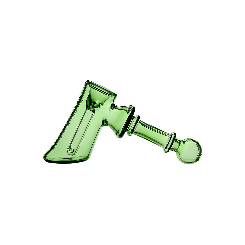 AXE - SHAPED GLASS PIPE