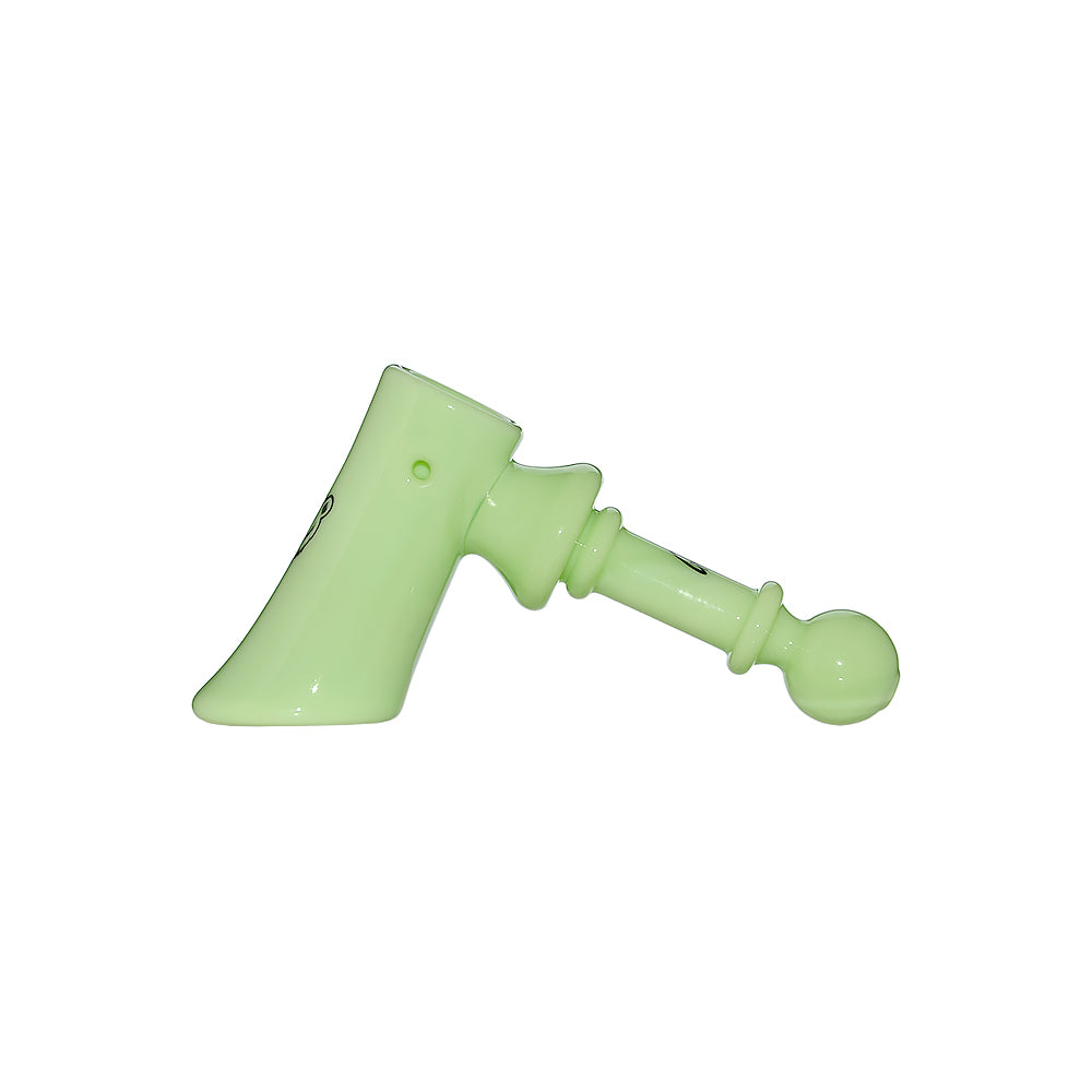 AXE - SHAPED GLASS PIPE