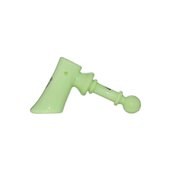 AXE - SHAPED GLASS PIPE