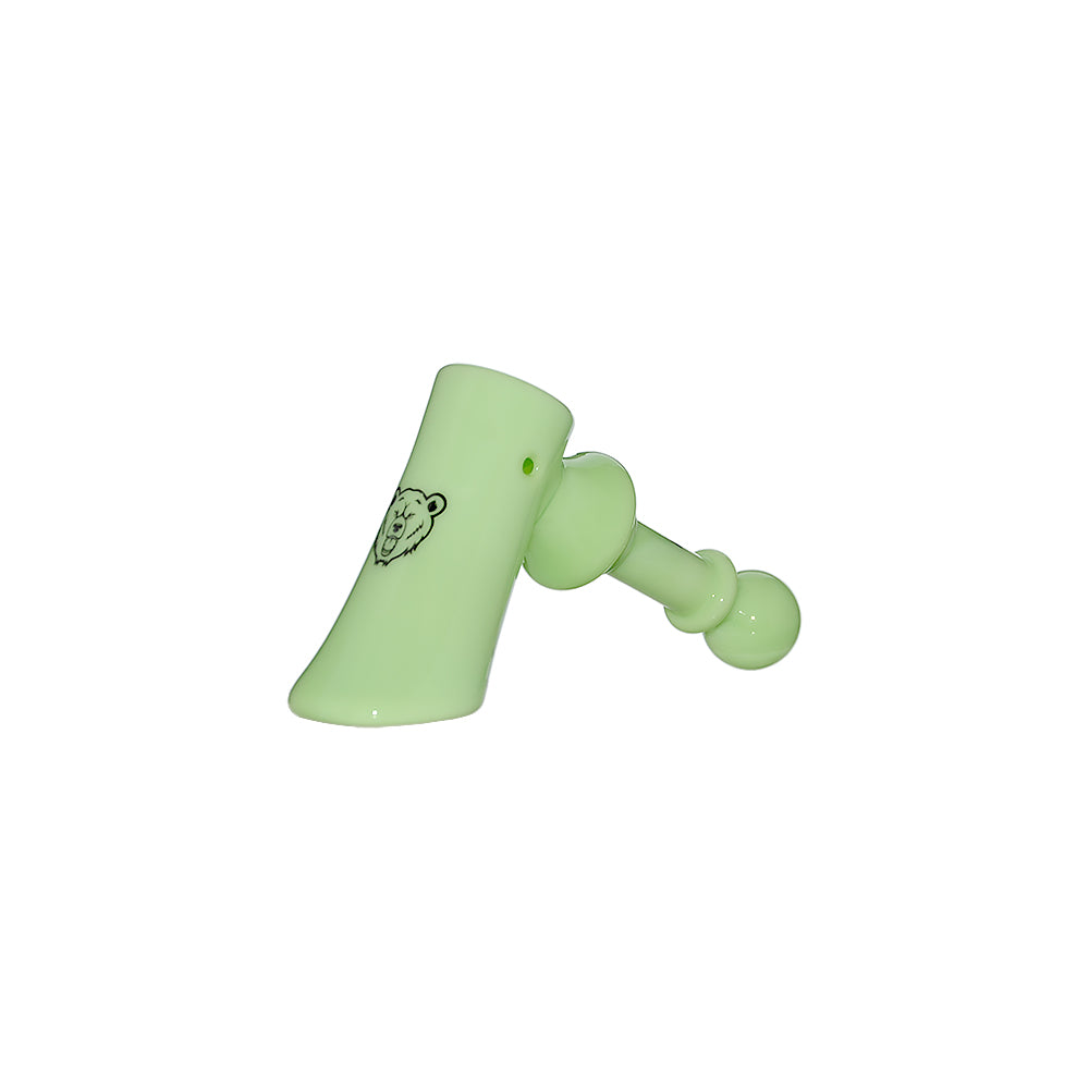 AXE - SHAPED GLASS PIPE