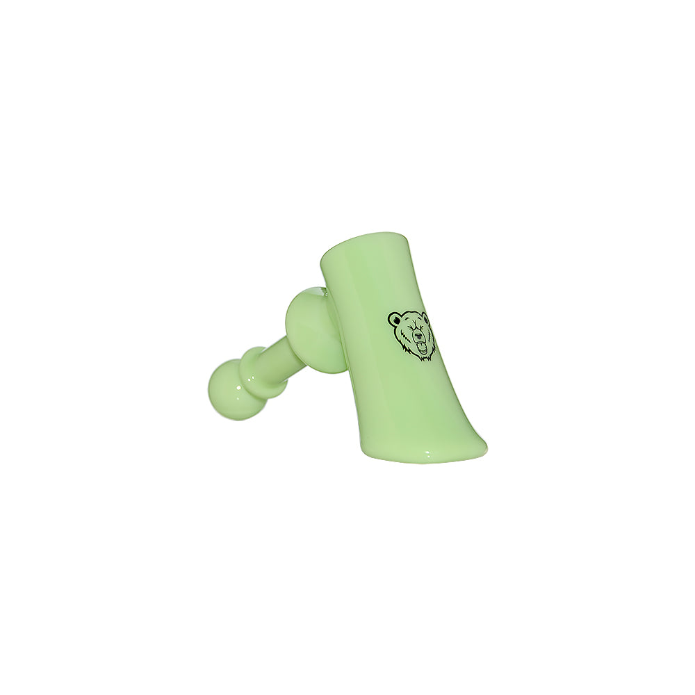 AXE - SHAPED GLASS PIPE