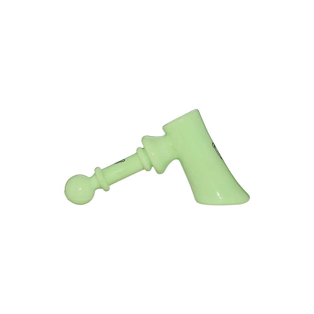 AXE - SHAPED GLASS PIPE