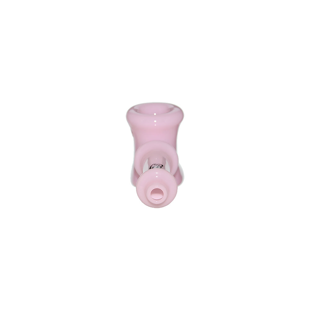 HAND-BLOWN GLASS BOOT SPOON PIPE