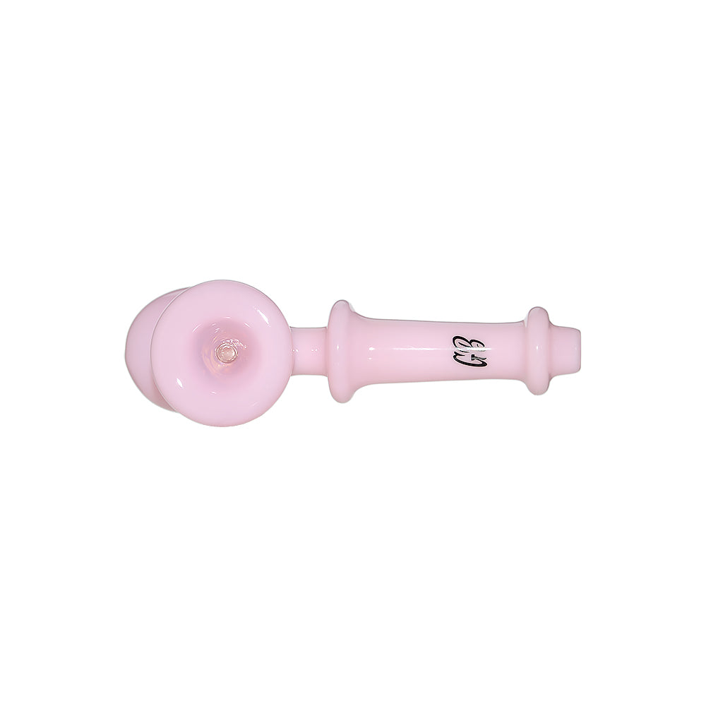 HAND-BLOWN GLASS BOOT SPOON PIPE