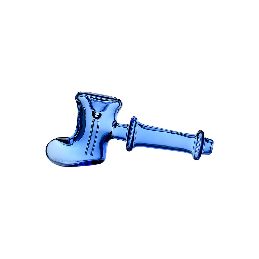 HAND-BLOWN GLASS BOOT SPOON PIPE